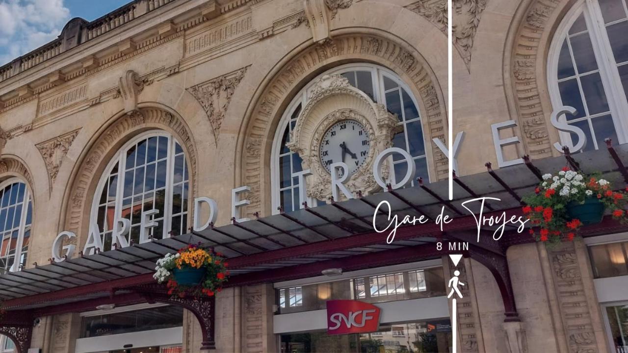 Apartamento La Madeleine Centre Historique De Troyes Exterior foto